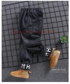 カジュアルパンツ 2020 ジャージズボン 新品 男の子 キッズ ゆったりパンツ ズボン 子供服 デニムパンツ 長ズボン下 * 長ズボン、ロングパンツ