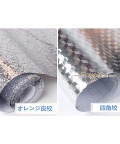 キッチン 【巾60cm×長5ｍ生地】 シートキッチン壁用 キッチン シート 耐熱 キッチンシート台所用 油汚れ 耐熱 汚れ防止シート 掃除 * 合皮、ラミネート