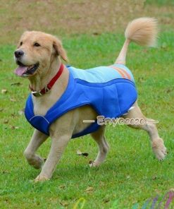 犬の服 クール お散歩 ひんやり 風通し抜群 犬服 接触冷感 大型犬 犬服 夏 ドッグウェア 中型犬 タンクトップ * 犬の服