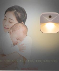 LEDナイトライト足元灯 テーブルライト コンセント 明暗センサー 暖色眩しくない 4個セット 寝室/階段/廊下/浴室/暗い部屋等に適用 常夜灯 フットライト * フットライト、足元灯