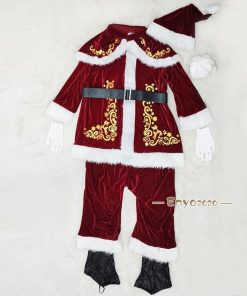 可愛い ボレロ クリスマス衣装 仮装 パーティードレス コスプレドレス サンタクロース レディース マント ポンチョ セットアップ サンタ ワンピース * キャラクター衣装