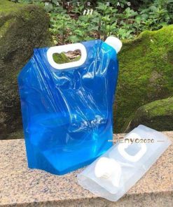 10L 収納便利 ウォータータンク 給水袋 給水タンク 貯水 防災グッズ 大容量 携帯用 災害 非常用 折りたたみ式 2個セット * 非常用給水袋、タンク