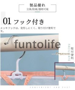 両面収納 吊り下げ収納ウォールポケット 仕切り ポケット30個/15個 下着/ソックス/パンツ/ブラジャー収納 クローゼット 省スペース 壁掛け収納袋 立体/防塵 透明 * ウォールポケット