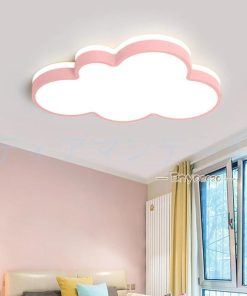 シーリングライト LED 照明器具 調光 調色 雲モチーフ 子供部屋 照明 おしゃれ 工事不要  可愛い 引掛け対応 リモコン付き  保育園 寝室 子供用 幼稚園 * シーリングライト