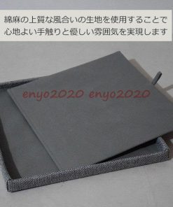 収納ボックス おもちゃ箱 無地 ストレージボックス 収納ケース フタ付き 透けない 蓋つき 布 折りたたみ 押入れ収納 北欧風 * 収納ケース