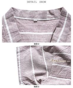 サウナ服 ペアルック 半袖 部屋着 浴衣 ルームウェア 男女別販売 ボーダー柄 半ズボン レディース メンズ ヨガ パジャマ マッサージ * パジャマ