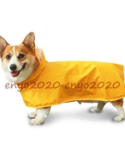 犬用レインコート 犬用 防水 レインコート 雨天対策 小型犬 コーギー 梅雨 散歩 雨具 ポンチョ カッパ かわいい ペット服 可愛い * レイングッズ