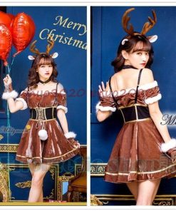 コスプレ 仮装 ツリー パーティードレス サンタクロース衣装 イベント レディース 可愛い クリスマス サンタ 学園祭 コスチューム 衣装 * キャラクター衣装