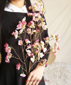 桜 造花 桜の大枝 97cm 桜 枝 さくら 木 桜の花 造花 ディスプレイ 人工観葉植物 花材 フラワーアレンジメント イベント ライブ 撮影用 お祭り * 花束、アレンジメント