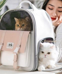 猫リュック ペットキャリーバッグ 猫キャリーバッグ 猫 犬 ペットキャリー リュック 小型犬用 猫用 ケース おしゃれ 丈夫 ュ 避難 病院 旅行 移動 * キャリーバッグ、スリング