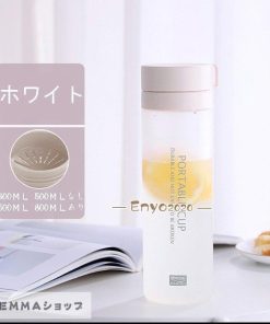 水筒 ウォーターボトル 大人用 学生用 通勤 通学 運動 おしゃれ 300ML 500ML 600ML 800ML 洗いやすい ドリンクボトル 漏れない プラスチック * 水筒