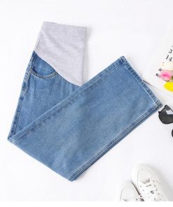 ボトムス マタニティウェア 産後 デニム デニムワイドパンツ 産前 ゆったり レディースパンツ マタニティ マタニティーパンツ ワイドパンツ * パンツ 、デニム