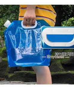 10L 収納便利 ウォータータンク 給水袋 給水タンク 貯水 防災グッズ 大容量 携帯用 災害 非常用 折りたたみ式 2個セット * 非常用給水袋、タンク