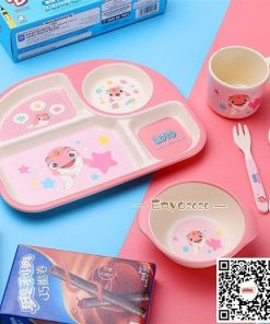 仕切り皿　お子様ランチプレート ベビー食器 フォーク  子供 離乳食　ランチ皿　キッズプレート 幼稚園 赤ちゃん スプーン 保育園  食器セット * お子様プレート、皿