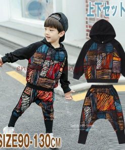 トレーナー 韓国 上下セット ダンス衣装 スウェット セットアップ 子供服 ジュニア 秋冬 男の子 子供 長ズボン キッズ おしゃれ * トレーナー