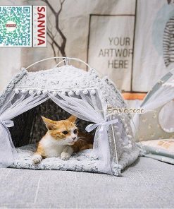 ペットテント ペットベッド キャットハウス 小型犬 猫 犬 猫箱 ペットグッズ ドッグハウス キャットハウス 猫ハウス 隠れ家 組み立て簡単 かわいい 寝床 * ペットハウス