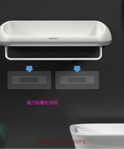 洗面所収納 強力粘着 ラック シャワーラック 溶室 整理 トイレ収納 トイレラック 収納棚 おしゃれ シンプル お風呂場 便利 スリム バスルーム おしゃれ * トラベルポーチ