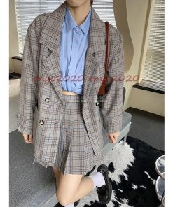 卒業式 入学式 スーツ 女の子 女子 高校生 フォーマルスーツ 中学生 レデイース コート ジャケット スカート セット 卒服 チェック柄 入学式 M 発表会 L * スーツ、ブレザー