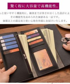 レザー プレゼント大容量 薄型 多機能 カードケース 使いやすい 革 ファスナー おしゃれ 財布 長財布 レディース * 長財布