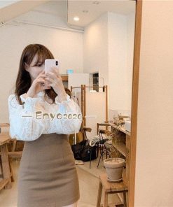 ブラウス シャツブラウス バルーン袖 カットソー ボリューム袖 レース柄 長袖 シャツ 通勤 花柄 ｔシャツ レトロ レディース おしゃれ ゆったり * 長袖