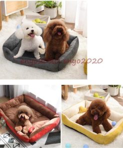 ペットベッド ペット用品 室内 犬猫用 ペットハウス ふわふわ マット 寝袋 保温防寒 四節適用 愛犬 洗える 小型 あたっか ペットソファー 折り畳み 大型 * ベッド、クッション