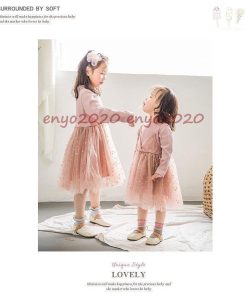 お姫様ドレス 80/90/100/110/120cm 子供 ドレス パーティー チュールワンピース シフォンワンピース 子供服 星 韓国 きれいめ 長袖 キッズ 演奏会 * ワンピース、チュニック