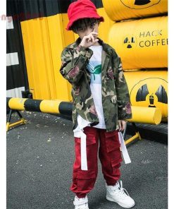 キッズ ダンス衣装 ヒップホップ HIPHOP パンツ ダンスパンツ 長ズボン 男の子 女の子 子供用 ジャズダンス 発表会 練習着 ステージ衣装 演出服 * 下着