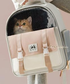 猫リュック ペットキャリーバッグ 猫キャリーバッグ 猫 犬 ペットキャリー リュック 小型犬用 猫用 ケース おしゃれ 丈夫 ュ 避難 病院 旅行 移動 * キャリーバッグ、スリング