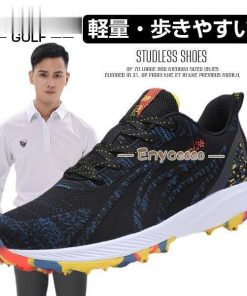 ランニングシューズ メンズ 軽量 安い 幅広 大きいサイズ ゴルフシューズ ウォーキングシューズ ゴルフ用 3e 歩きやすい スニーカー 厚底 カジュアル * ゴルフシューズ