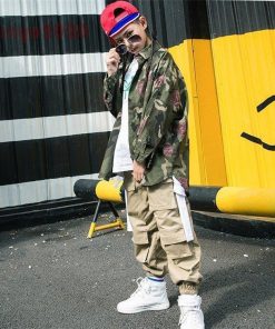 キッズ ダンス衣装 ヒップホップ HIPHOP パンツ ダンスパンツ 長ズボン 男の子 女の子 子供用 ジャズダンス 発表会 練習着 ステージ衣装 演出服 * 下着