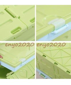 コンテナボックス 2022新春お祝い 収納ボックス フタ付き トランク収納 折りたたみ 収納ケース プラスチック * 収納ケース