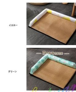 ペットベッド ひんやり ペット用クッション 夏用 涼しい席 い草シート 夏 夏用ベッド 犬 猫 ペット用クールソファ マット 洗える 暑さ対策 通気 * その他犬用品