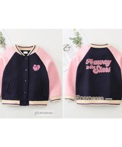 スカジャン キッズ  アウター  ジャケット 女の子 子供服  刺繍コート パーカー  防風 ブルゾンジャンパー 春秋新作 サテン * ジャケット、ブルゾン