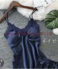 キャミソール ショートパンツ  春 秋 パジャマ 夏 部屋着 ルームウェア 2点セット 上下 代引不可 上下セット リラックス * 上下セット