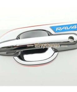 Rav4 パーツ ドアハンドルカバー トヨタ 新型RAV4 アウトサイトハンドルガーニッシュ アクセサリー 50系 ドアハンドルプロテクター * ドアハンドル