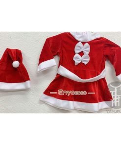 キッズ こども用 衣装 パーティー コスプレ クリスマス 子供用 サンタクロース コスチューム プレゼント 赤ちゃん サンタ * キャラクター衣装