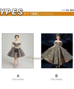 子供ドレス 発表会 ピアノ発表会 女の子 発表会  ロングドレス 入学式 撮影用 結婚式 七五三 演奏会 子ども服 キッズ フォーマル ジュニア パーティードレス * ドレス