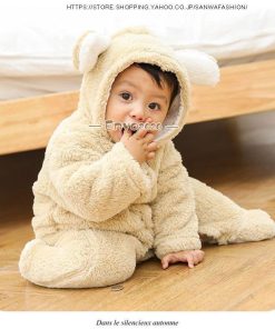 つなぎ 男の子 カバーオール 百日祝い 防寒着 長袖 幼児 ジャンプスーツ　ベビー服 女の子 出産祝い 赤ちゃん ロンパース 秋冬　新生児 * ロンパース、カバーオール