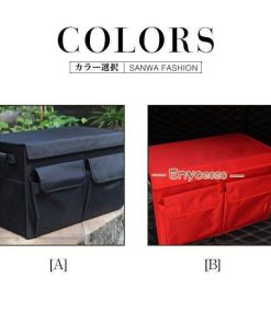 収納ボックス 大容量 マルチボックス 雑貨収納 カー用品 ボックス トランクボックス 車用収納 トランク収納 収納ケース 折り畳み アウトドア 車 * 収納用品