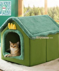 ペットテント ペットベッド キャットハウス 小型犬 猫 犬 猫箱 ペットグッズ ドッグハウス キャットハウス 猫ハウス 寝床 かわいい 組み立て簡単 隠れ家 * ペットハウス