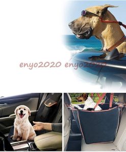 車後部座 カー用品 マット ペット用ドライブシート 4WAY 犬猫ドライブ用品 滑り止め カーシートカバー 防水 大中小型車用 ドライブボックス 車用ペットシート * ドライブ用品