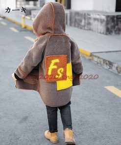 子供服 男の子 子供コート キッズ 冬服 ラシャコート フード付き アウター 厚手 トレンチコート コート キッズコート 冬コート 防寒 おしやれ 暖かい 新品 * コート