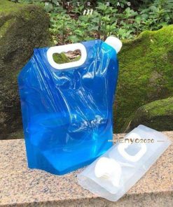 10L 収納便利 ウォータータンク 給水袋 給水タンク 貯水 防災グッズ 大容量 携帯用 災害 非常用 折りたたみ式 2個セット * 非常用給水袋、タンク