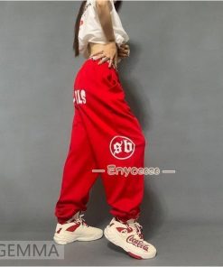 ロングパンツ 大人ダンス衣装 カジュアル ジャージパンツ Hiphop ヒップホップ 運動服 レディース ゆったり ワイドパンツ * ジャージ パンツ