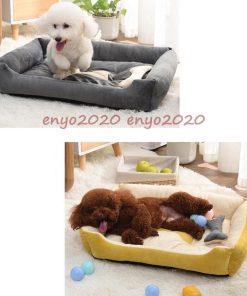 ペットベッド ペット用品 室内 犬猫用 ペットハウス ふわふわ マット 寝袋 保温防寒 四節適用 愛犬 洗える 小型 あたっか ペットソファー 折り畳み 大型 * ベッド、クッション