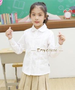 子供服 ブラウス シャツ 女子 入学式 長袖 フォーマル 発表会 卒園式 小学校 小学生 ゆったり 制服 演出服 子ども ジュニア シャツブラウス * シャツ、ブラウス