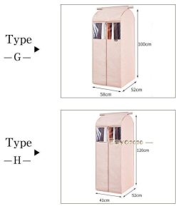 防虫 ホコリ防止 防湿 衣類カバー ウエアカバー 取り付け簡単 まとめてタイプ 汚れ防止 衣装カバー 収納カバー  型崩れ防止 衣類収納 洋服カバー * 衣類カバー