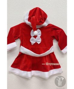 キッズ こども用 衣装 パーティー コスプレ クリスマス 子供用 サンタクロース コスチューム プレゼント 赤ちゃん サンタ * キャラクター衣装