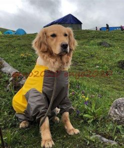 ゴールデン犬 雨具 レトリバー犬 ドッグウェア 防水服 犬の服 犬レインコート 犬用 レインコート 小型犬/中型犬 防水服犬服 犬服 犬用 防雨犬の服 * レイングッズ