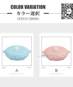 子供食器 ランチプレート 離乳食食器　保育園 分割食器 仕切り皿　お子様ランチプレート ベビー食器　ランチ皿  仕切りプレート キッズプレート フタ付き * お子様プレート、皿